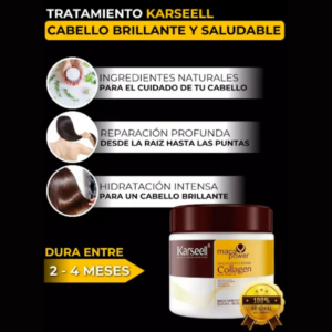 Activos clave en Karseell: Maca, Colágeno y  Aceite de Argán